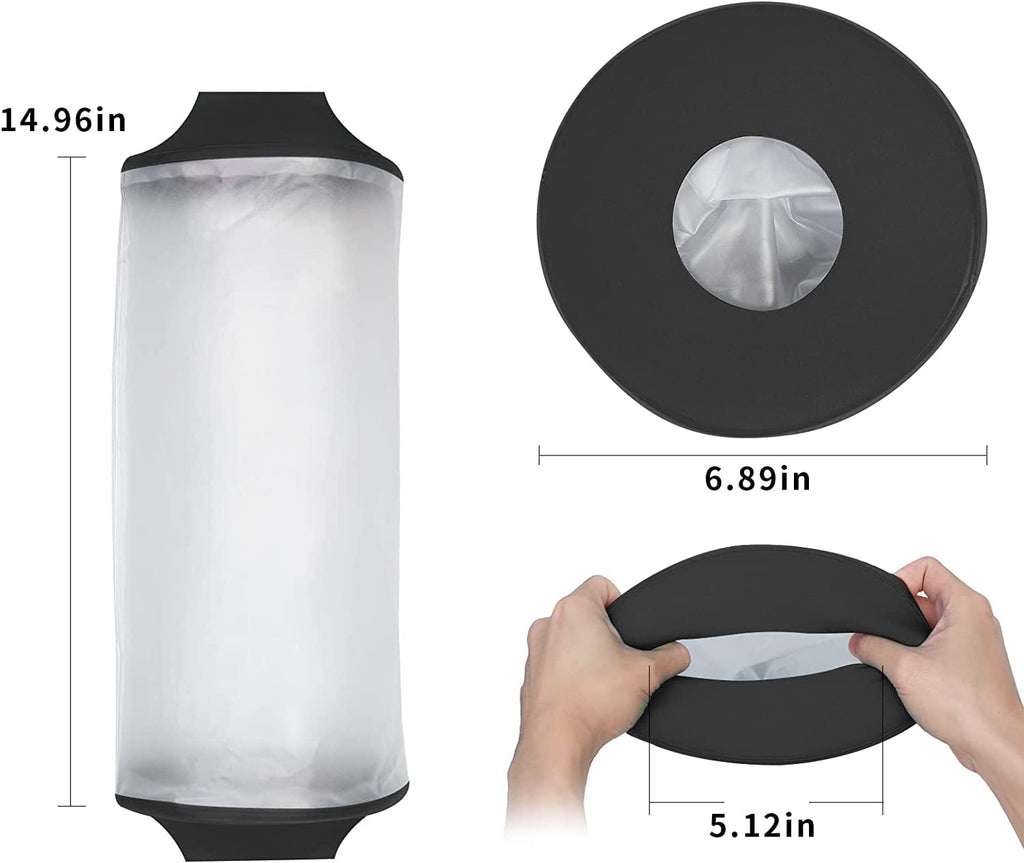 Yunnyp Knee Cast Cover for Shower, Waterproof Bandage and Cast Protector for Knee Replacement Surgery, Wound, Burns Watertight Protection Reusable