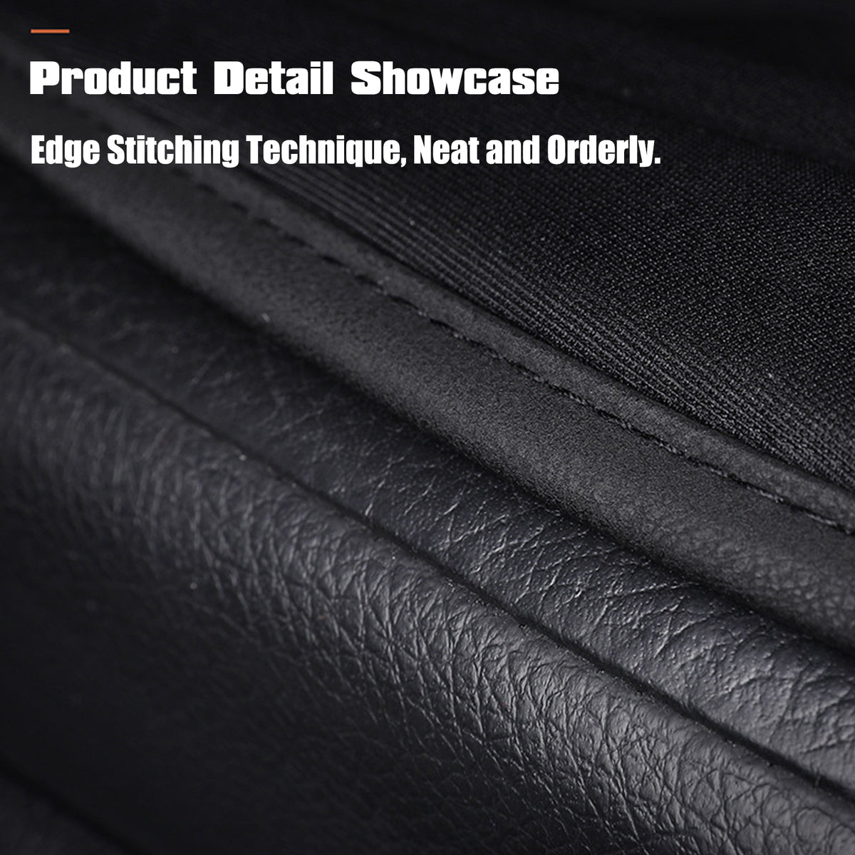 HQinX Heated Car Seat Cushion,Adjustable Temperature, PU Leather,with Thermostat and Overheat Protection,for Cars Trucks Vans SUV - Black