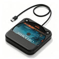 Petyoung Portable Car CD Player with USB/AUX, External CD Player for Car Stereo, Fits for Vehicles Without CD Player, Compact Discman for Laptop