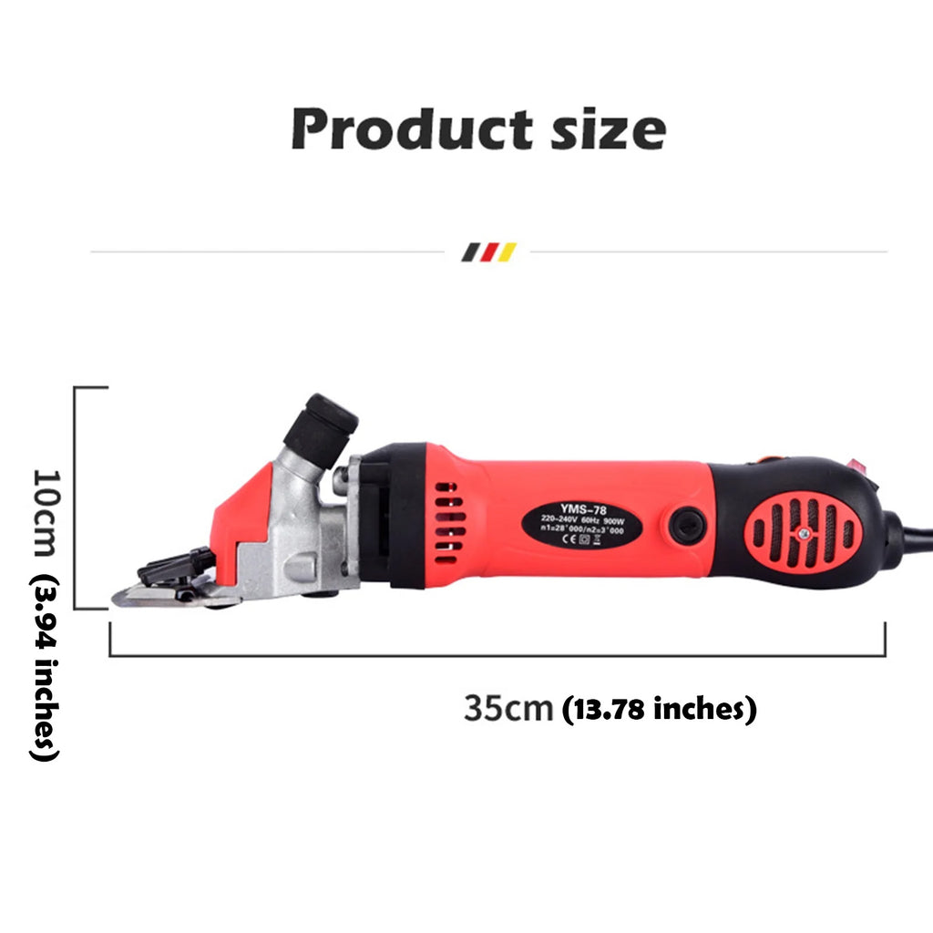 Petyoung 900W Electric Sheep Shears, 6-Speed Professional Grooming Clippers for Thick Coat Animals, Cats, Dogs, Pets