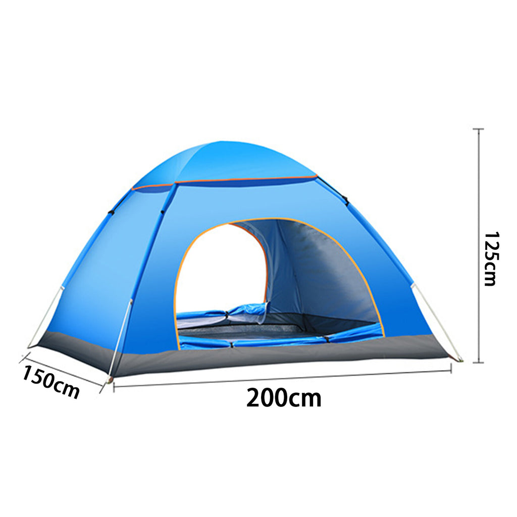 Yolispa 2-3 Person Instant Pop Up Lightweight Camping Tent, Outdoor Easy Set Up Automatic Family Travel Tent,Portable Backpacking Ultralight Waterproof Windproof Anti-UV Sun Shelter Tent