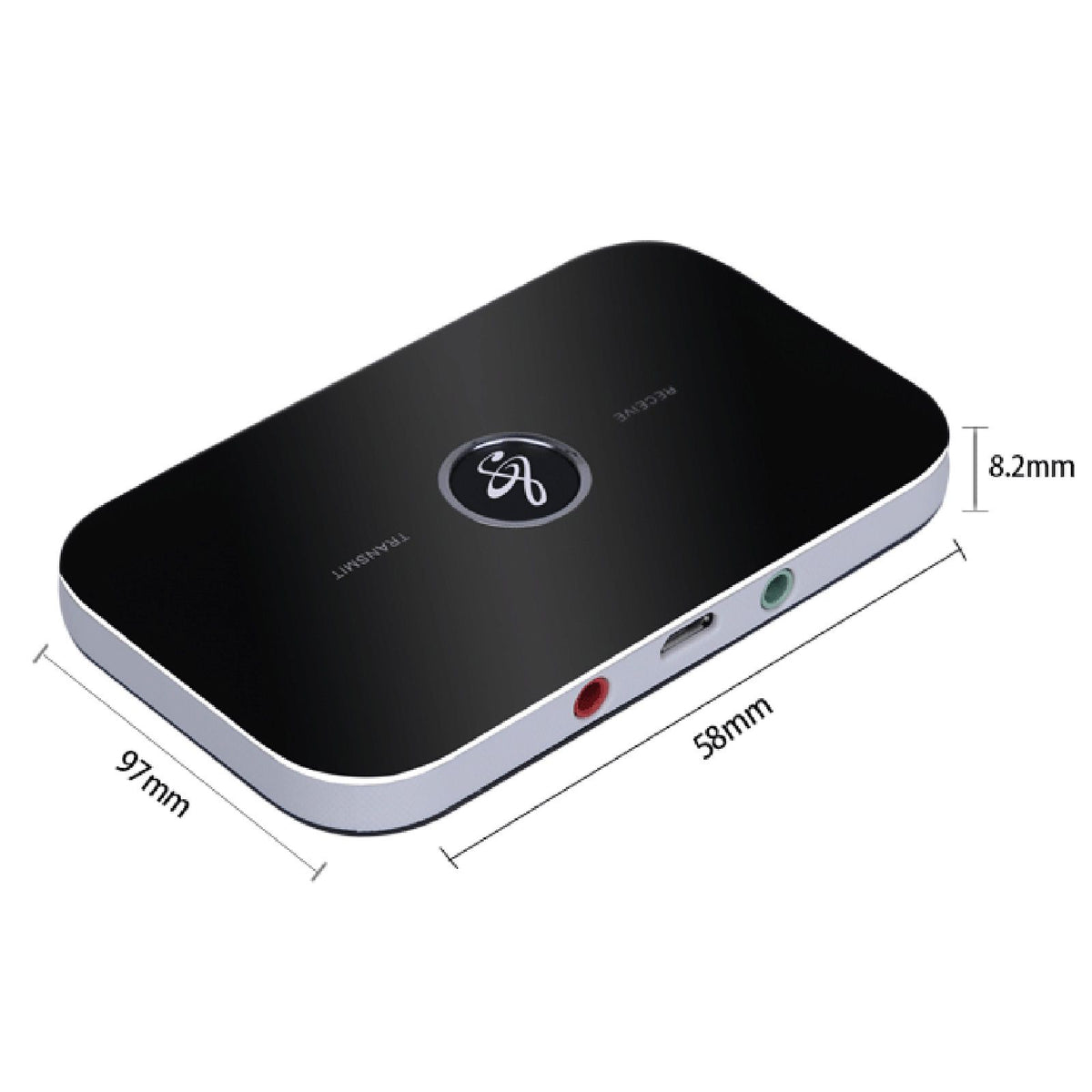 Yunnyp Bluetooth Transmitter Receiver - Bluetooth 5.0 Transmitter for TV, Wireless Audio Adapter for Home Stereo, Headphones, Speakers, Home Theater, TV, PC, Car